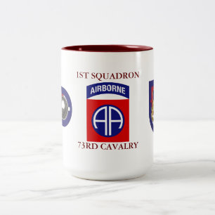 Tasse 2 Couleurs ęr La CAVALERIE d'ESCADRON soixante-treizième