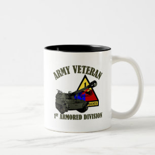 Tasse 2 Couleurs ęr Vétérinaire d'ANNONCE - obusier vert