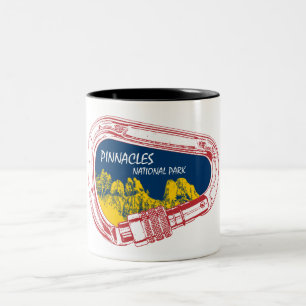 Tasse 2 Couleurs Escalade Carabiner du parc national Pinnacles
