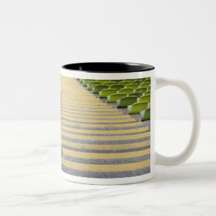 Tasse 2 Couleurs Escalier de stade entre les rangées des sièges