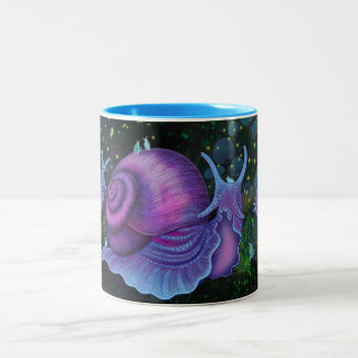 Tasse 2 Couleurs Escargots carnivores géants et Springtails