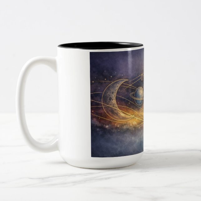 Tasse 2 Couleurs Espace (Gauche)