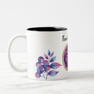 Tasse 2 Couleurs espace Vibes de fruits