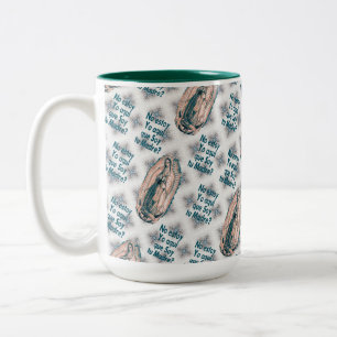 Tasse 2 Couleurs Espagnol Notre-Dame de Guadalupe Vierge Marie Sepi