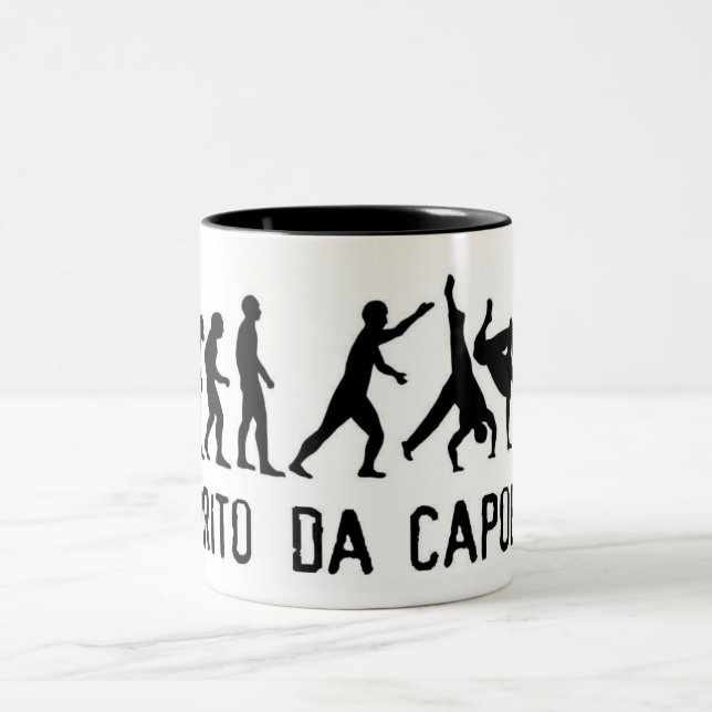Tasse 2 Couleurs espirito da capoeira (Centre)