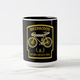Tasse 2 Couleurs Essai de Bikepacking Australian Alpes