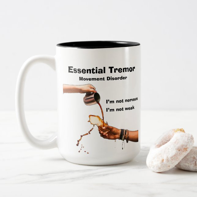 Tasse 2 Couleurs Essentiel, (Avec donut)