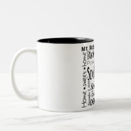 Tasse 2 Couleurs État/Dakota du Sud