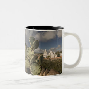 Tasse 2 Couleurs États-Unis, Arizona, Tucson : Mission San Xavier d