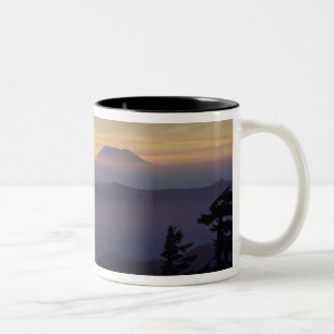 Tasse 2 Couleurs États-Unis, Washington. Le mont Sainte-Hélène