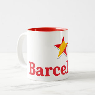 Tasse 2 Couleurs Étoiles d'Espagne – Barcelone