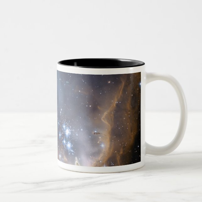 Tasse 2 Couleurs étoiles nouvellement formées (Droit)