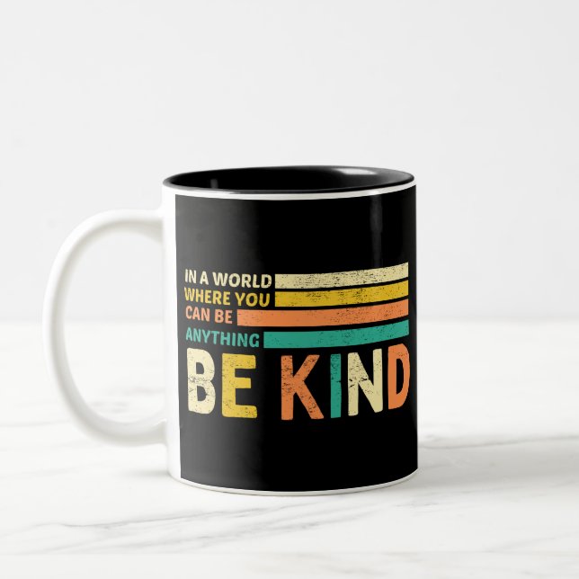 Tasse 2 Couleurs Être gentil (Gauche)