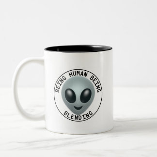 Tasse 2 Couleurs Être humain être Muet