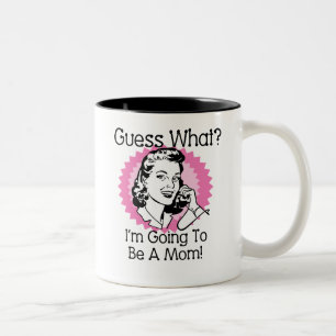 Tasse 2 Couleurs Être une maman rose