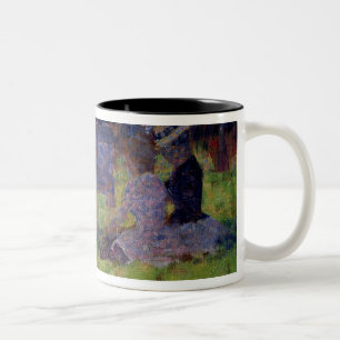 Tasse 2 Couleurs Étude de Georges Pierre Seurat pendant 'un