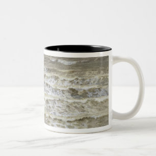 Tasse 2 Couleurs Étude des vagues (lavage de gris et de brun,