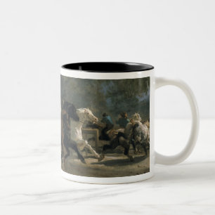 Tasse 2 Couleurs Étude pour Horsemarket, 1900