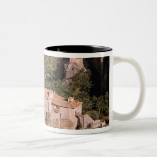 Tasse 2 Couleurs Europe, Grèce, Thessalie, Meteora, Kastraki.