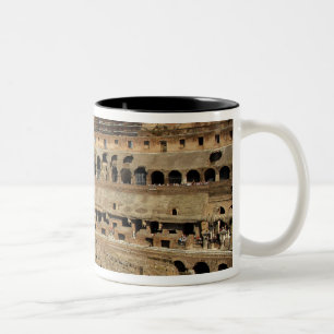 Tasse 2 Couleurs Europe, Italie, Rome. Le Colosseum (aussi