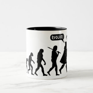 Tasse 2 Couleurs Évolution de Viking