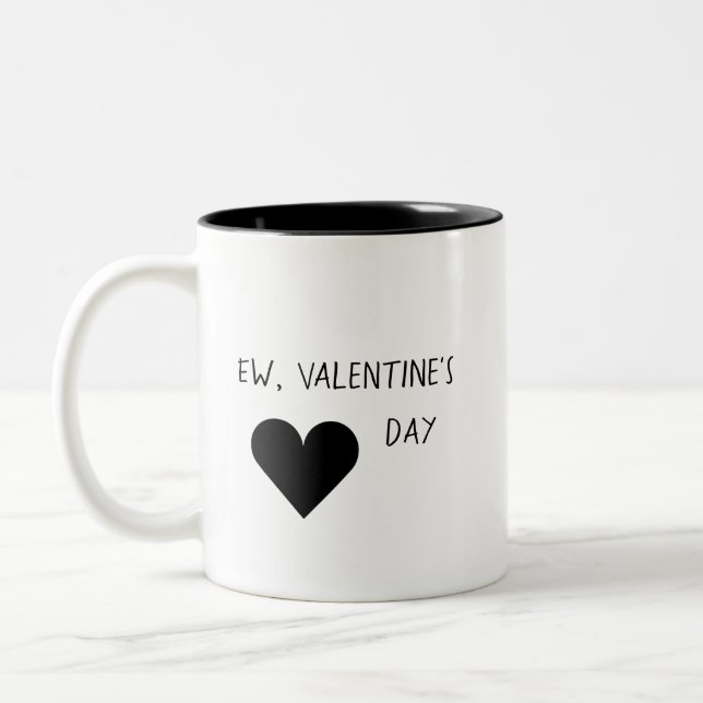 Tasse 2 Couleurs Ew, Saint Valentin (Gauche)