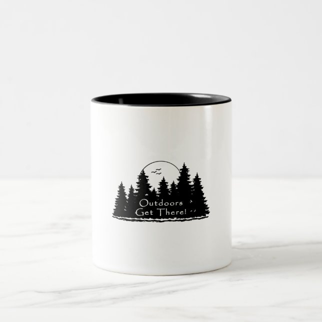 Tasse 2 Couleurs Extérieur - Noir (Centre)
