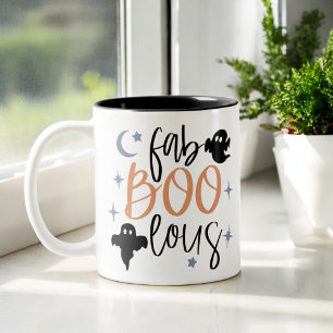 Tasse 2 Couleurs fab Boo lous Funny Ghost Womens Halloween