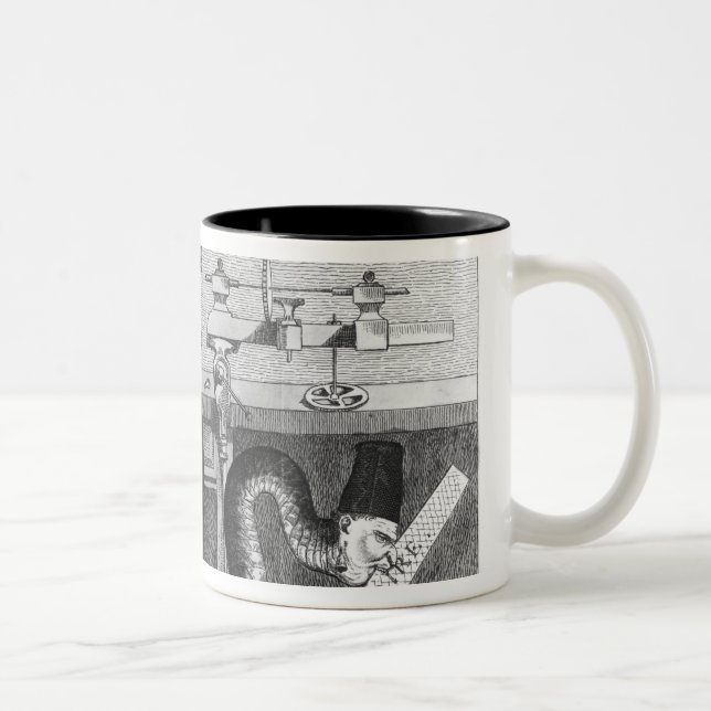 Tasse 2 Couleurs Fable du serpent et des dossiers (Droit)