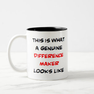 Tasse 2 Couleurs fabricant de différence, génial