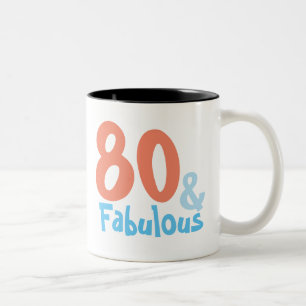 Tasse 2 Couleurs Fabuleux Anniversaire Rétro