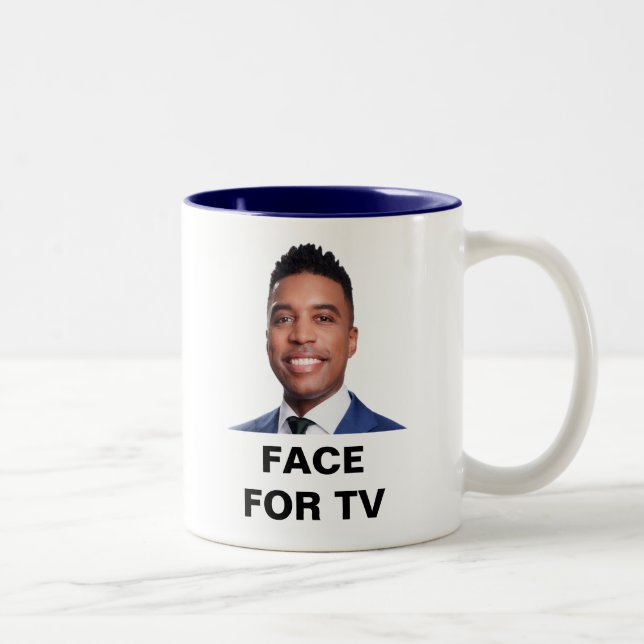 Tasse 2 Couleurs Face CB pour TV (Droit)