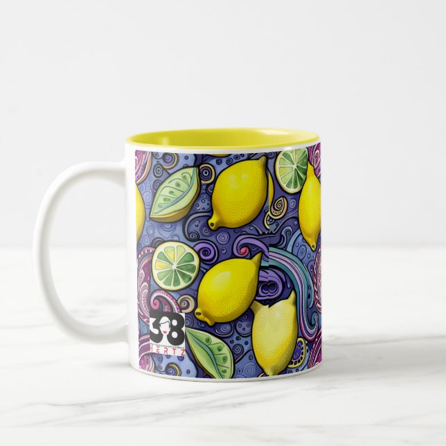 Tasse 2 Couleurs Faire de la citronnelle (Gauche)