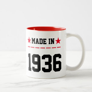 Tasse 2 Couleurs Fait en 1936