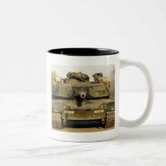 Tasse 2 Couleurs Faites mon char de bataille du jour M1A1Abrams