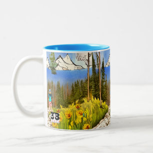Tasse 2 Couleurs Faites une randonnée