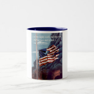 Tasse 2 Couleurs Fallen Mais Pas Oublié