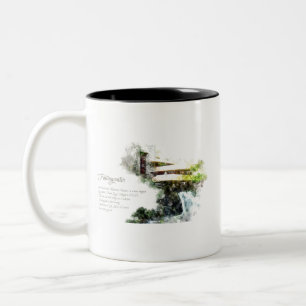 Tasse 2 Couleurs Fallingwater Landscape