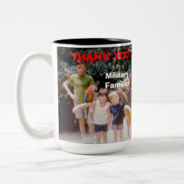 Tasse 2 Couleurs FAMILLES MILITAIRES Mercis
