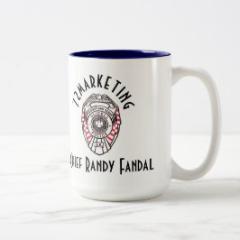 Tasse 2 Couleurs Fandal excité en chef 72marketing deux modifient