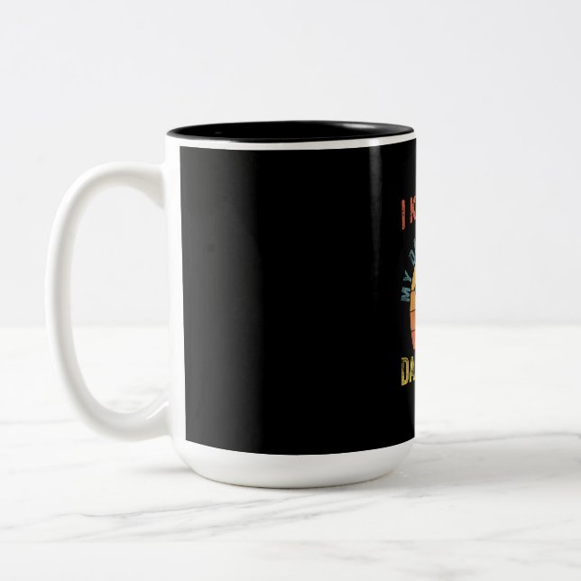 Tasse 2 Couleurs Father's Day I Keep All My Father Jokes (Gauche)
