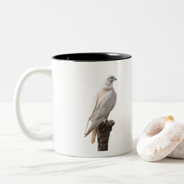 Tasse 2 Couleurs Faucon  (Avec donut)