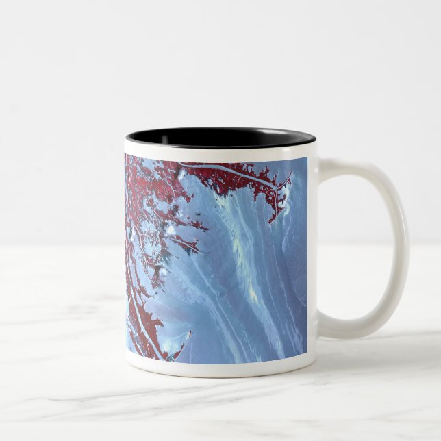 Tasse 2 Couleurs Faux satellite (Droit)