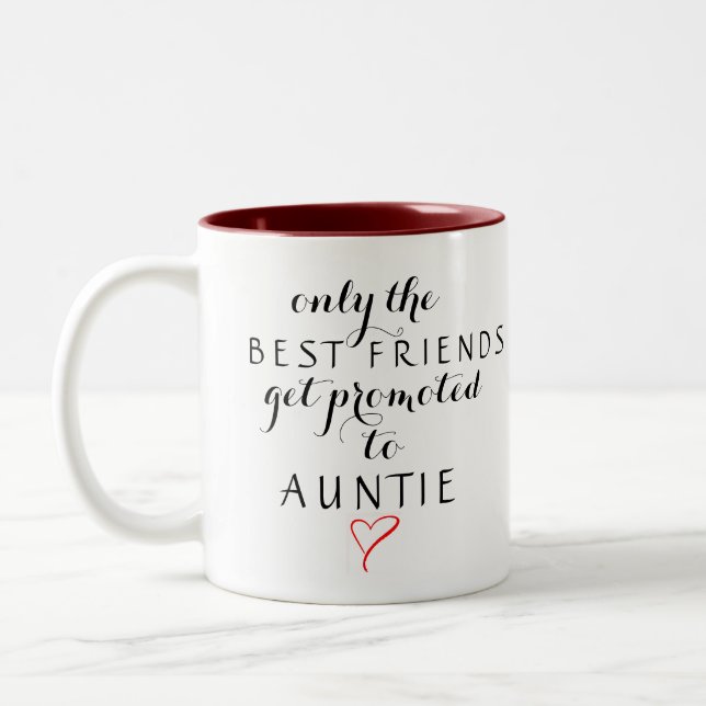 Tasse 2 Couleurs Favorisé à la tante (Gauche)