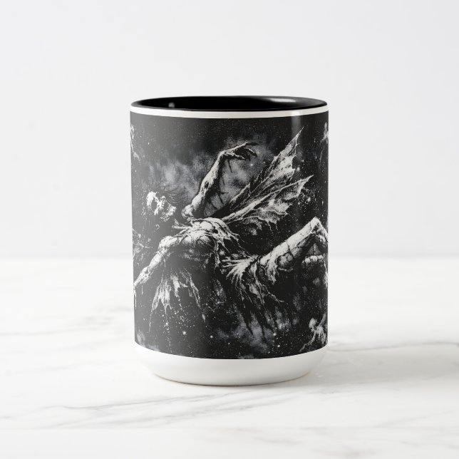 Tasse 2 Couleurs Fée Morte par BurnsInHell (Centre)