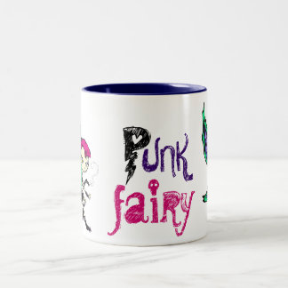Tasse 2 Couleurs Fée punk