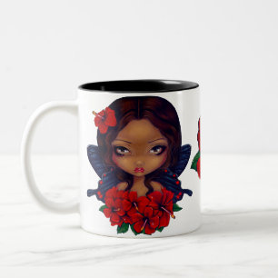 Tasse 2 Couleurs Fée rouge de Tiki de ketmie