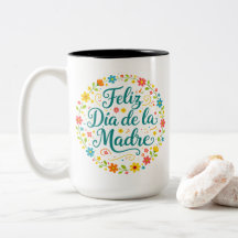 Feliz Dia De La Madre Calligraphie de la fête des 
