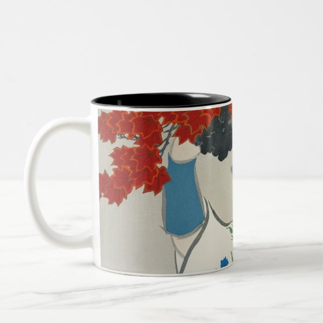 Tasse 2 Couleurs Femme de Momoyogusa (1909) (Gauche)