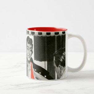 Tasse 2 Couleurs Femme d'un rouge ardent